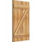 Ekena Millwork Joined Board-n-Batten Shutters w/Z-Bar, Rough Sawn Western Red Cedar, 21 1/2W x 36H, PR RBJ06Z21X036RWR - alternate 5